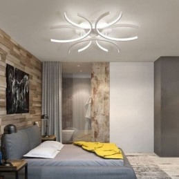 Moderne Deckenleuchte mit Unterputzmontage, Silicagel-Dekorationslicht