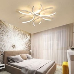 Moderne Deckenleuchte mit Unterputzmontage, Silicagel-Dekorationslicht