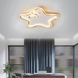 Creative Star Deckenleuchte mit goldenem Stern