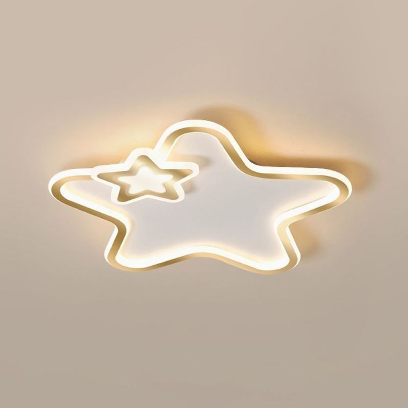 Creative Star Deckenleuchte mit goldenem Stern