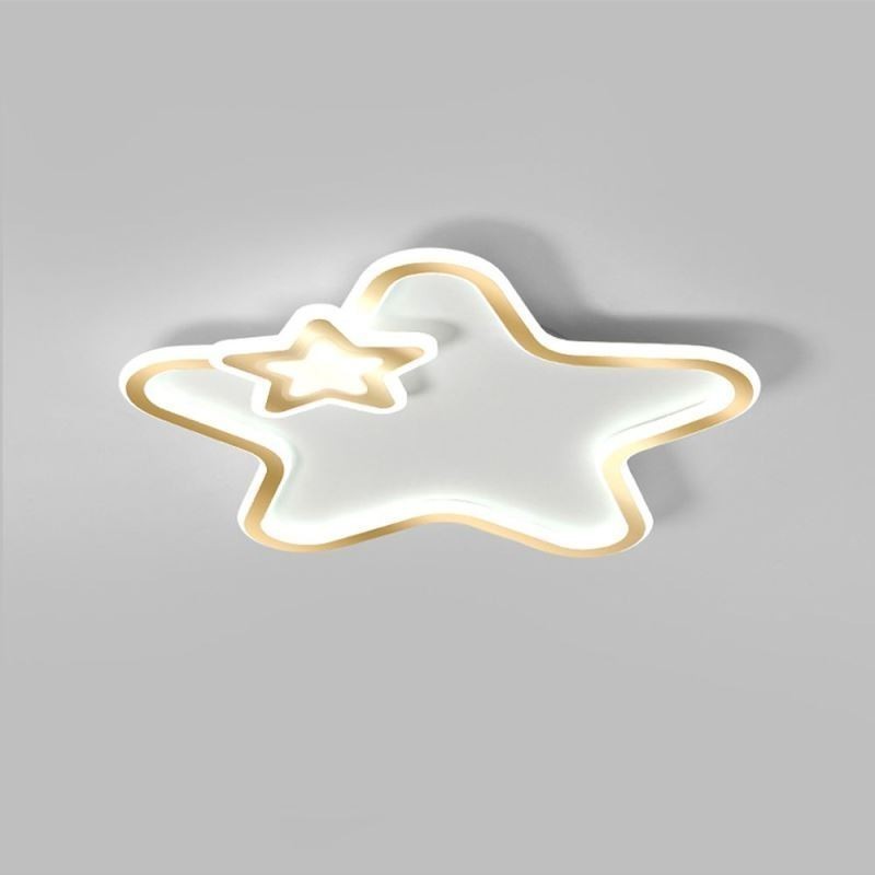 Creative Star Deckenleuchte mit goldenem Stern