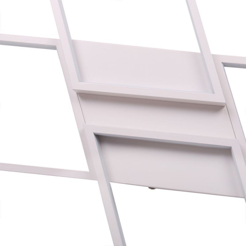 X-förmige, bündige, minimalistische Deckenleuchte aus Acryl