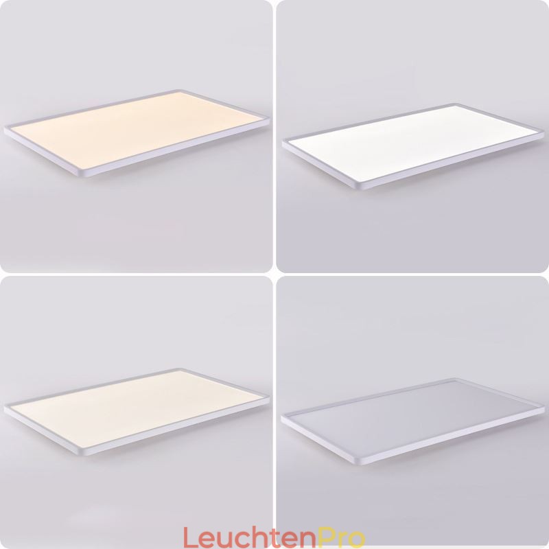 Nordic Panel Light Unterputz Superdünne Lampe Weiße Deckenleuchte