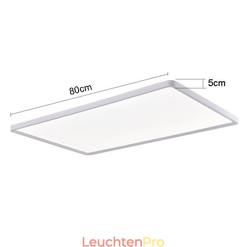 Nordic Panel Light Unterputz Superdünne Lampe Weiße Deckenleuchte