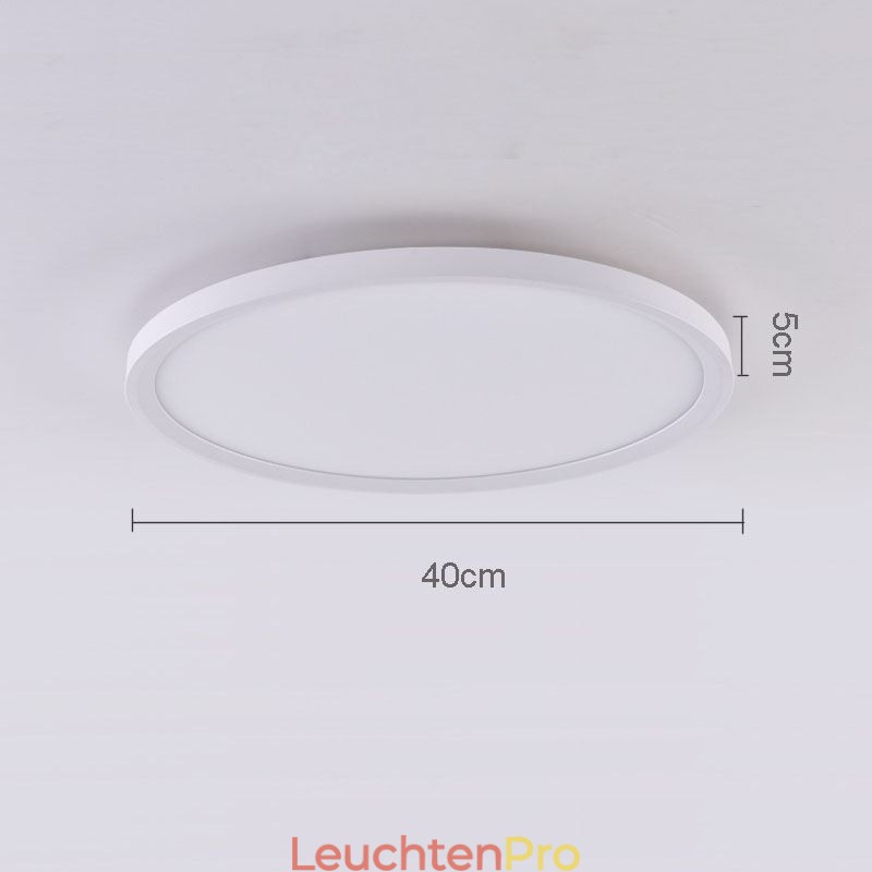Nordic Runde Unterputz Super Dünne Decke Licht Aluminium Roung Lampe Beleuchtung