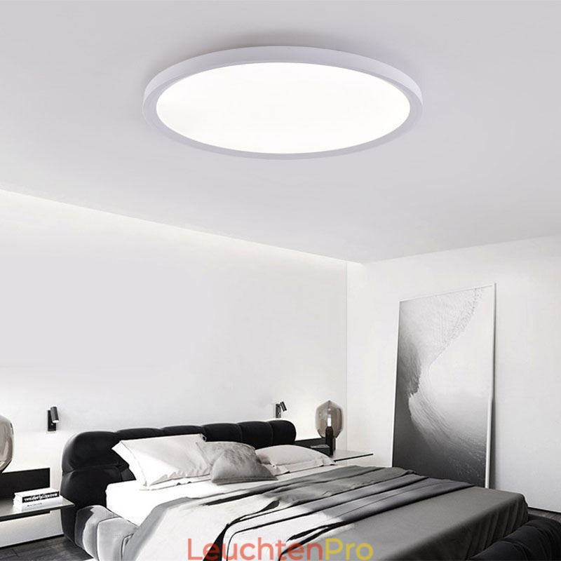 Nordic Runde Unterputz Super Dünne Decke Licht Aluminium Roung Lampe Beleuchtung