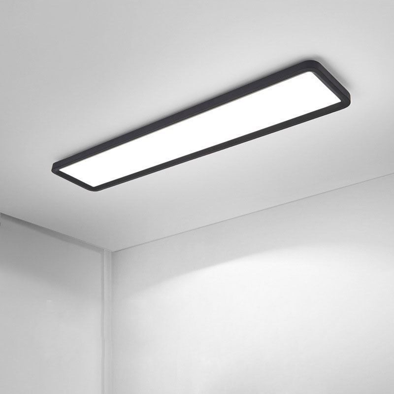 Panel Flush Mount Nordic Super Dünne Rechteck Decke Licht Hause Beleuchtung Licht