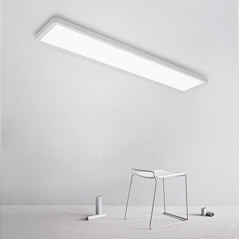 Panel Flush Mount Nordic Super Dünne Rechteck Decke Licht Hause Beleuchtung Licht