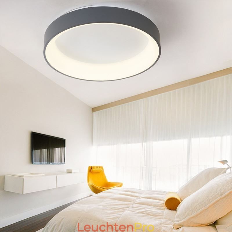 Moderne runde Deckenleuchte mit Energiesparlampe