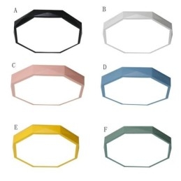 Moderne Unterputz-Deckenleuchte mit speziellem Hexagon-Design, ultradünne Lampenleuchte