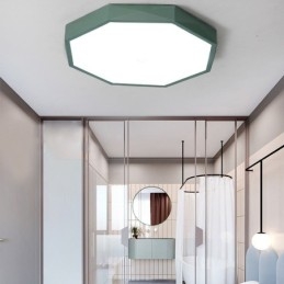 Moderne Unterputz-Deckenleuchte mit speziellem Hexagon-Design, ultradünne Lampenleuchte