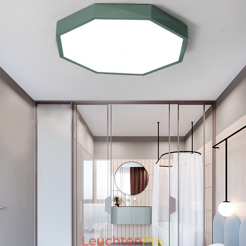 Moderne Unterputz-Deckenleuchte mit speziellem Hexagon-Design, ultradünne Lampenleuchte