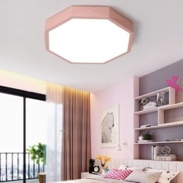 Moderne Unterputz-Deckenleuchte mit speziellem Hexagon-Design, ultradünne Lampenleuchte