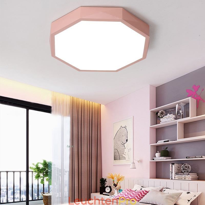 Moderne Unterputz-Deckenleuchte mit speziellem Hexagon-Design, ultradünne Lampenleuchte
