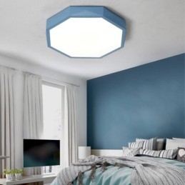 Moderne Unterputz-Deckenleuchte mit speziellem Hexagon-Design, ultradünne Lampenleuchte
