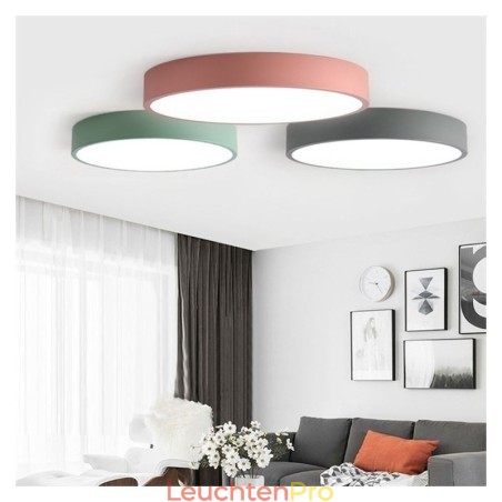 Moderne Unterputz-Deckenleuchte, ultradünn, rund, Lampenlicht Moderne Unterputz-Deckenleuchte, ultradünn, rund, Lampenlicht