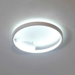 Deckenleuchte im nordischen Stil mit kreisförmiger Einbauform