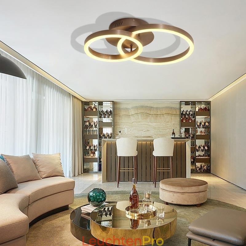 Moderne einfache Unterputz-Deckenleuchte kreative Wärme Beleuchtung Licht