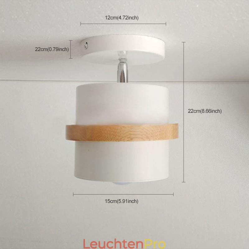 Runde Macaron Spotlight Chromatische Deckenleuchte (Einzellicht)