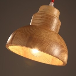 Kronleuchter Mini-Stil Traditionell Klassisch Holz Bambus