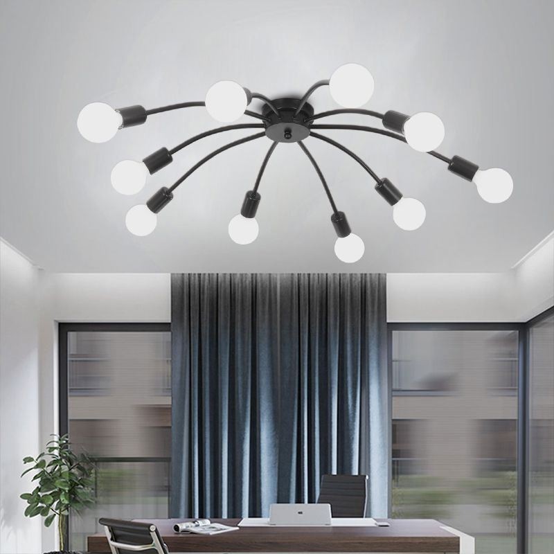 Deckenspinnenlampe Antik Klassisch Unterputz Esszimmerlampe 8 10 Arme