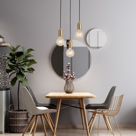 Nordic Brass 3 Pendelleuchte Cluster Light Island Kreative minimalistische Leuchte Nordic Brass 3 Pendelleuchte Cluster Light Island Kreative minimalistische Leuchte