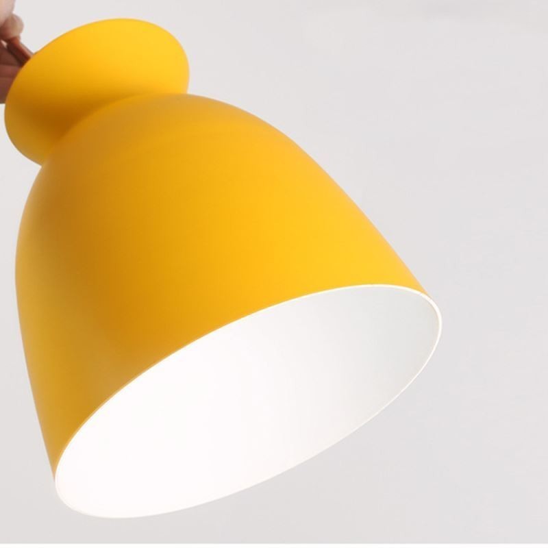 Nordic Einfache Macaron Pendelleuchte Eisen Arti Drei Lichter