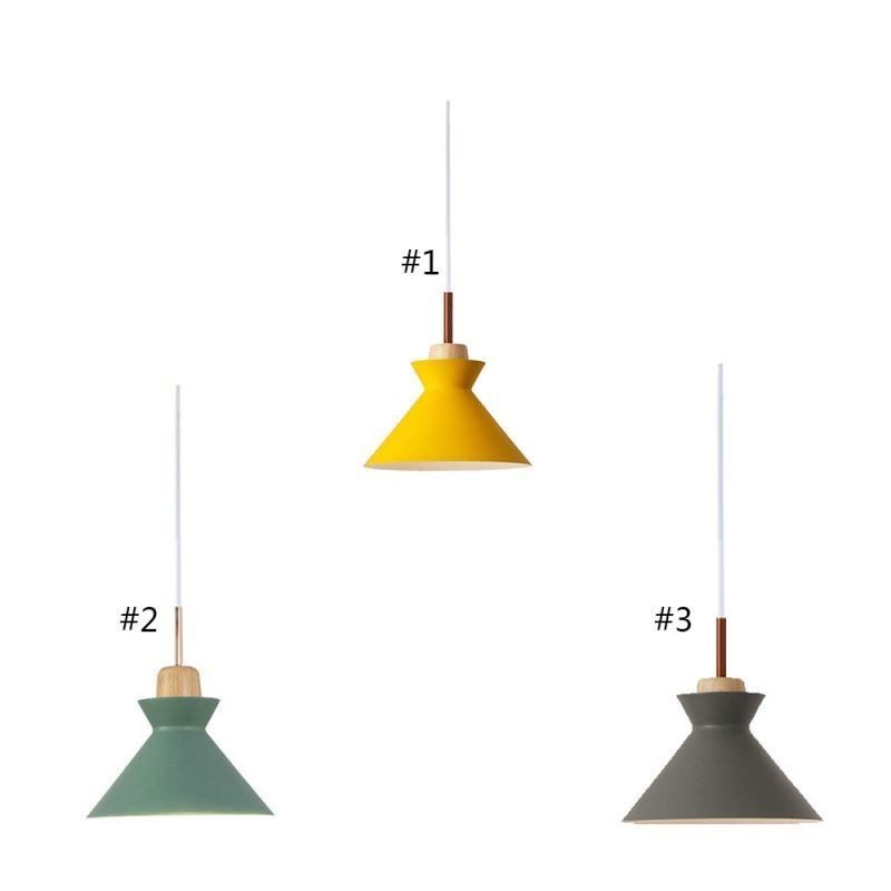 Nordic Macaron Island 3 Licht Pendelleuchte Einfache Eisen Arti Drei Lichter