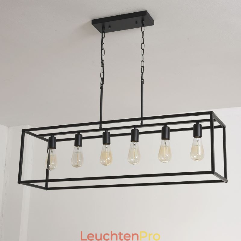Bauernhaus Pendelleuchte Insel Hängeleuchten 6 Lichter
