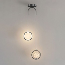 Runde Ring Pendelleuchte Moderne Kugel Hängelampe