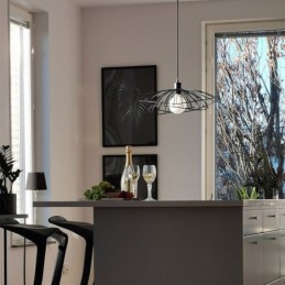 Moderner Hut-Kronleuchter, minimalistisches Dekor, Pendelleuchte, 1 Licht