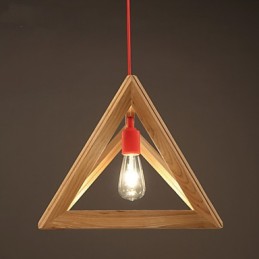 Nordic Holz Kronleuchter Cafe Kleidung Kreative Retro Dekorative Eiche Kronleuchter