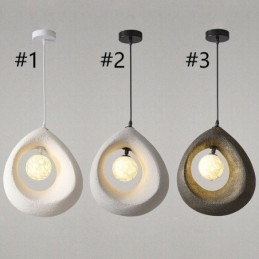 Harz Pendelleuchte Moderne einfache Deckenlampe