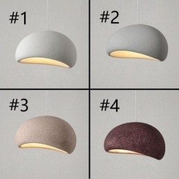 Harz Pendelleuchte Minimalistische Hängeleuchte