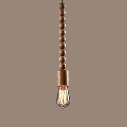 Kronleuchter Mini-Stil Traditionell Klassisch Holz Bambus