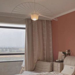 Pendelleuchte, moderne, einfache Einzel-Deckenleuchte aus Eisen, Hutform