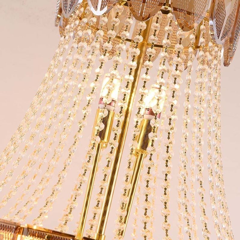 Kristall Pendelleuchte Luxus Dekorative Deckenleuchte