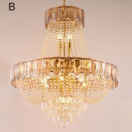 Kristall Pendelleuchte Luxus Dekorative Deckenleuchte