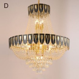 Kristall Pendelleuchte Luxus Dekorative Deckenleuchte