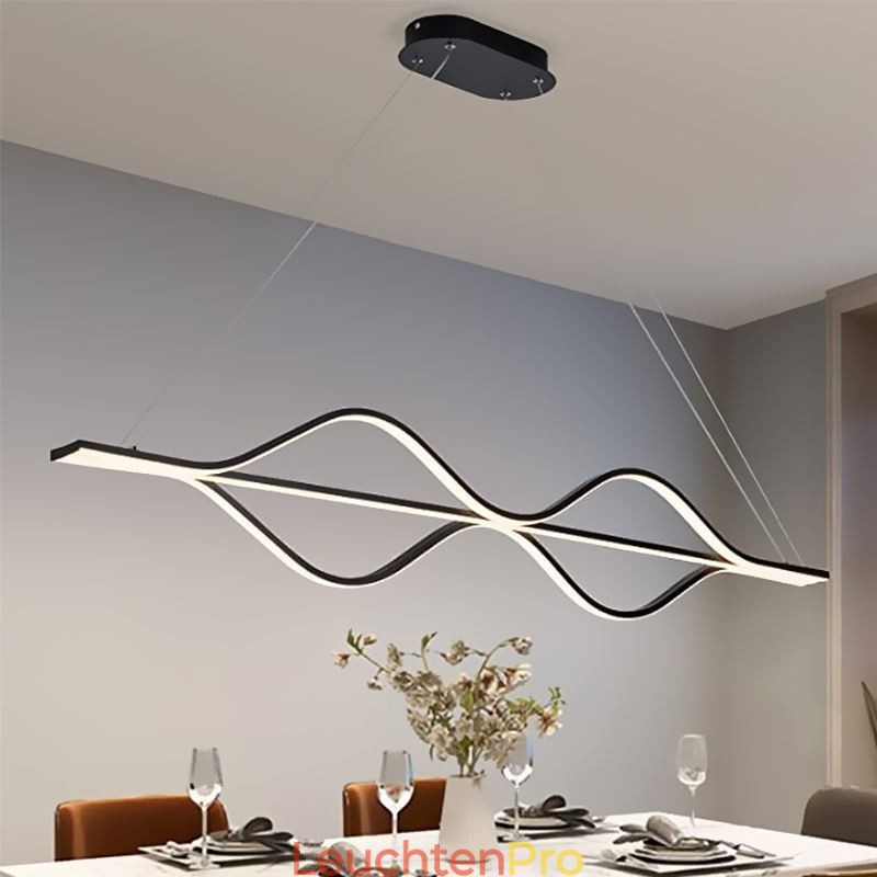 Pendelleuchte Minimalist Light Wave Deckenleuchte