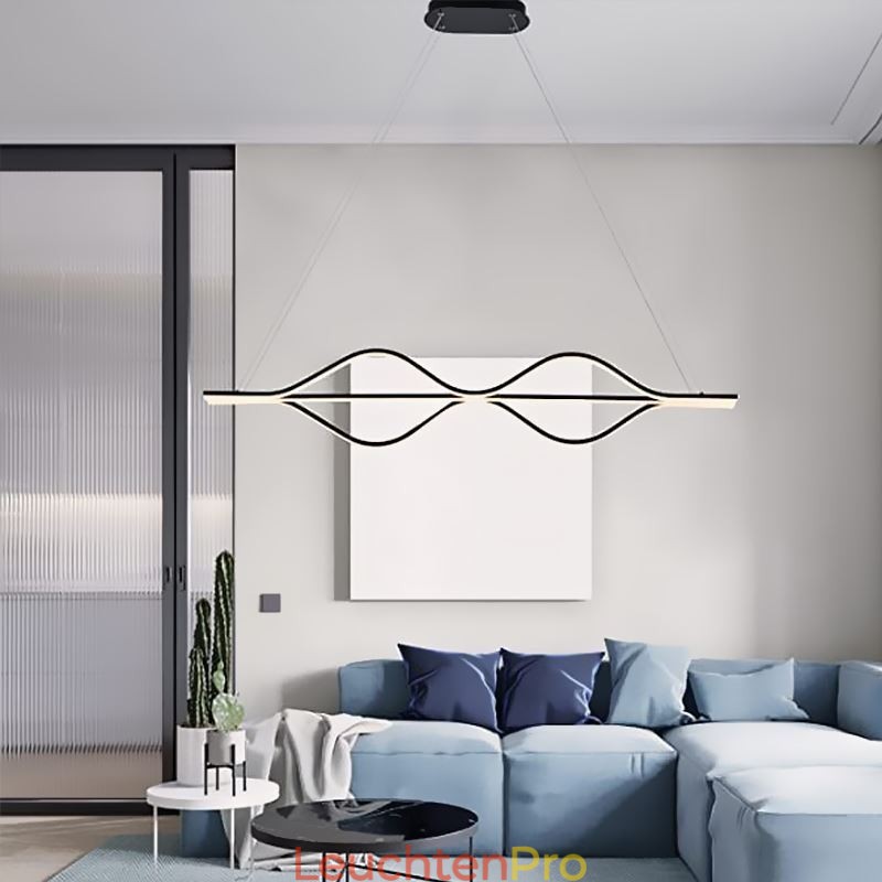 Pendelleuchte Minimalist Light Wave Deckenleuchte