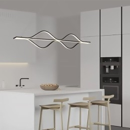 Pendelleuchte Minimalist Light Wave Deckenleuchte