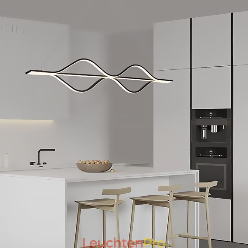 Pendelleuchte Minimalist Light Wave Deckenleuchte