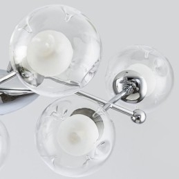 Glas Pendelleuchte im europäischen Stil Einfache Magic Beans Deckenleuchte