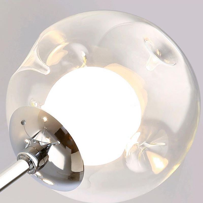 Glas Hängeleuchte Europäische Magic Bean Pendelleuchte 4 Lichter