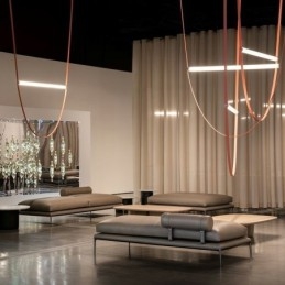 Europäische Pendelleuchte Wabi Sabi Stil Gürtel Dekoratives Licht