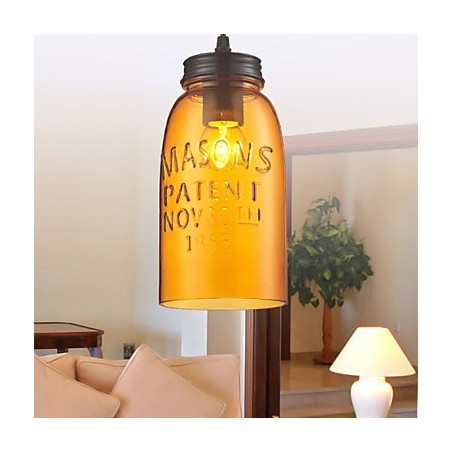 Pendelleuchte 1 Licht Italienischer Stil Transparente Galvanisierung Pendelleuchte 1 Licht Italienischer Stil Transparente Galvanisierung