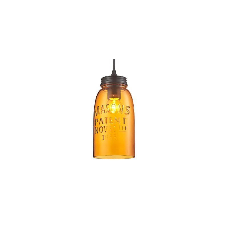 Pendelleuchte 1 Licht Italienischer Stil Transparente Galvanisierung