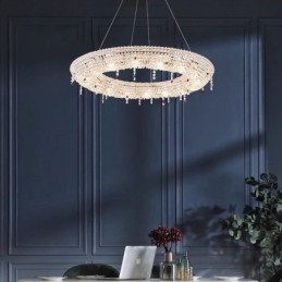 Kristall Pendelleuchte Moderne Leuchte Luxus Deckenleuchte