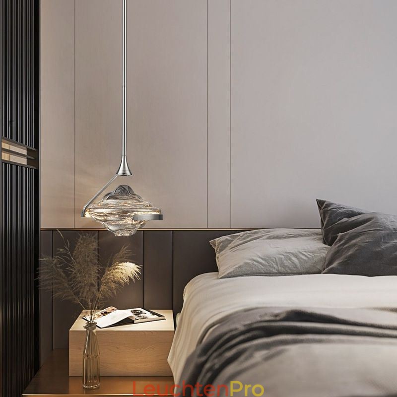 Pendelleuchte Moderne minimalistische Schmiedeeisen Lavaglas Deckenleuchte